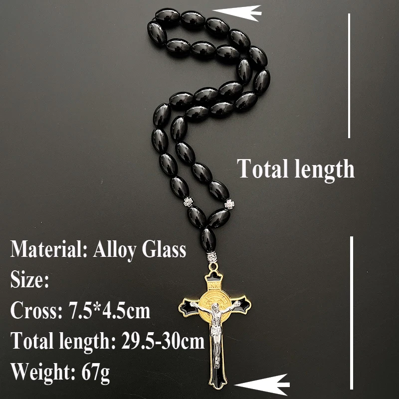 GS01 New Cross Drip Oil Orthodox Church Jesus Christ Ornaments Automotive Interior Rearview Mirror Pendant Jewelry Accessories