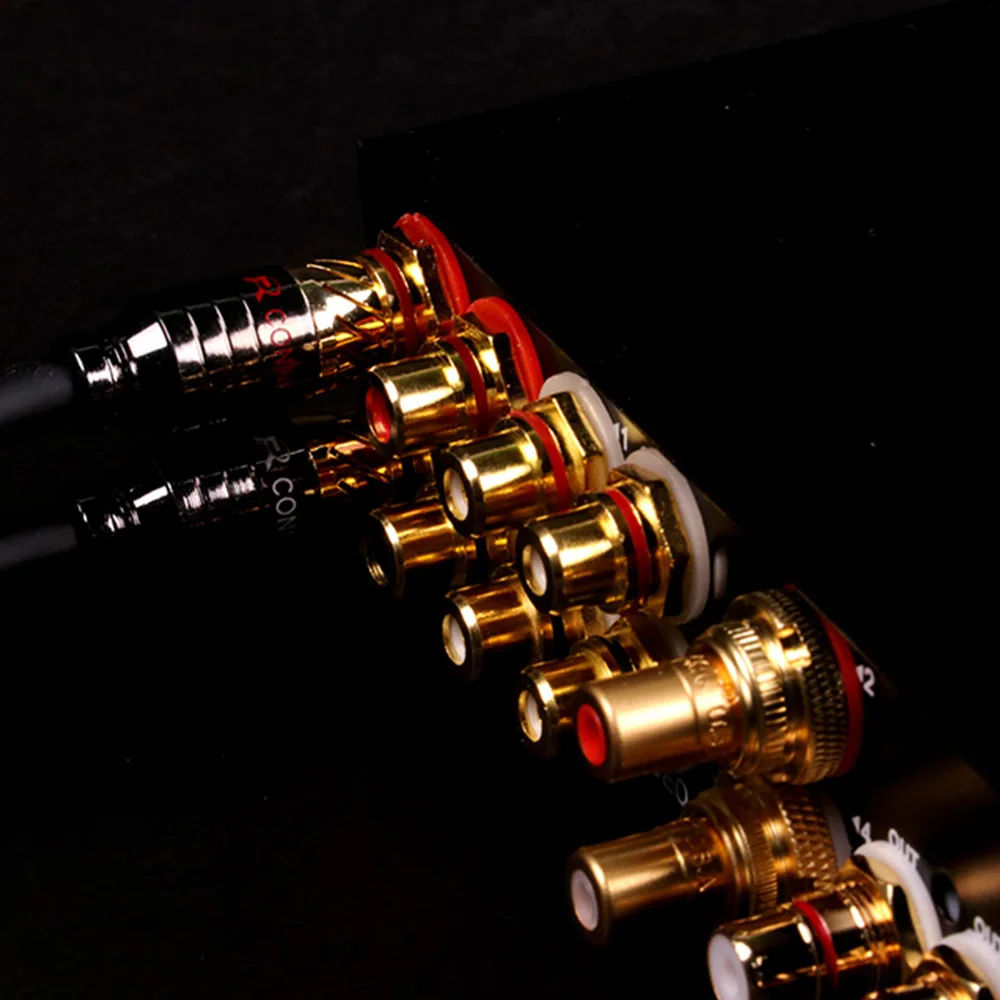 10 Stks/partij Rca Connector Vergulde Vrouwelijke Jack Socket Soldeer Connector Rca Panel Mount Chassis Groothandel