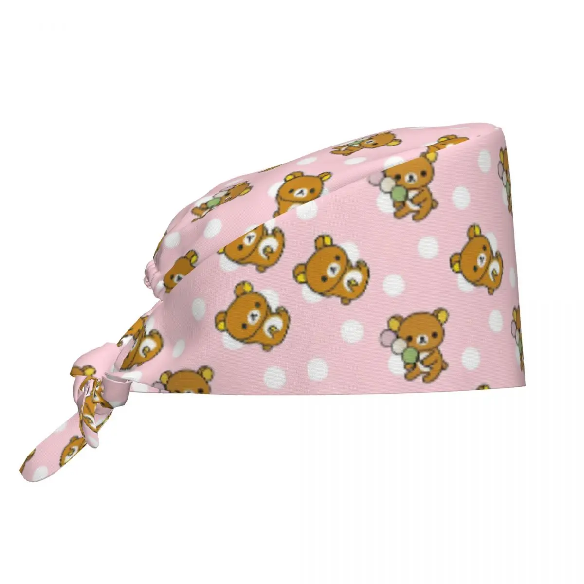 Car Drive Rilakkuma Esfoliante Caps Moda Laboratório Chirurgião Boné Cirúrgico Unissex Laboratório Médico Spa Bonés de Trabalho Chapéu