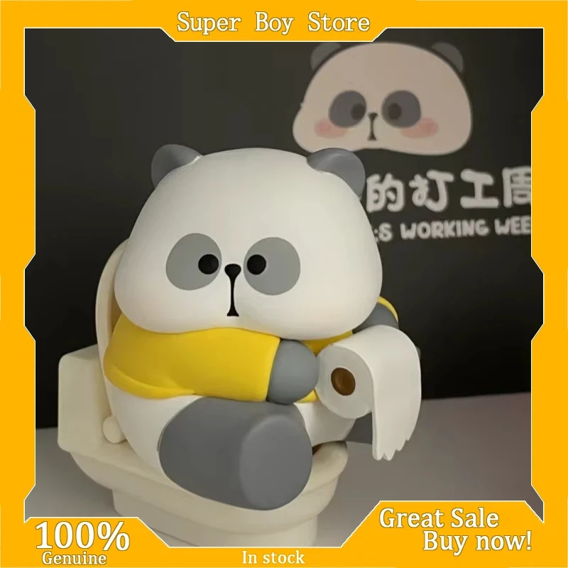 

Genuine New Panda Mr.Pa Pa'S Working Week Series Blind Box Decorative Item Girl'S Gift Interesting Toys Mysterious Surprise Box