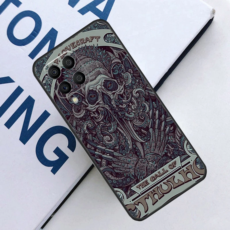 Cthulhu Fhtagn Gothic Case For Samsung Galaxy M14 M34 M54 M13 M23 M33 M53 M52 M32 M12 M51 M31 M30s M31s M20 Coque