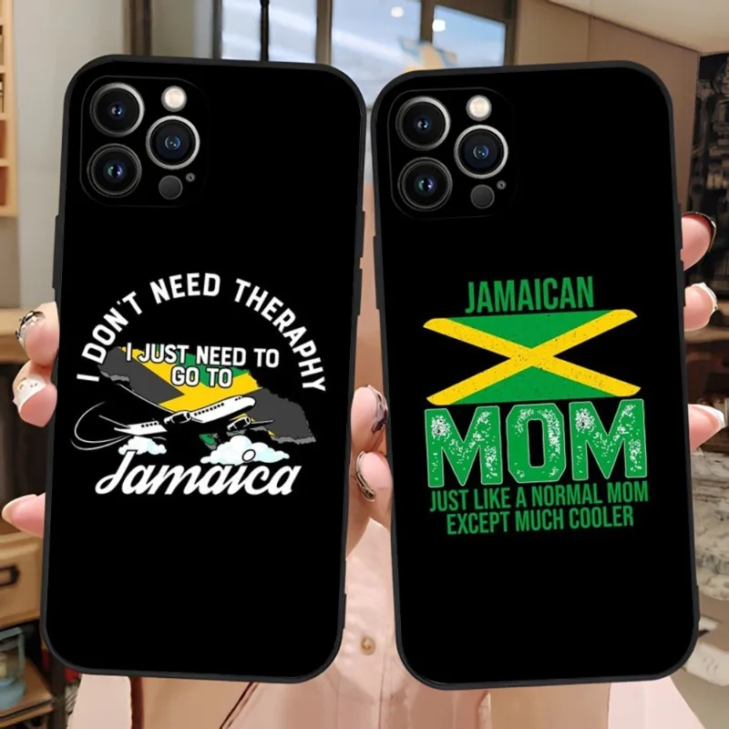 Jamaica Jamaican Flag Phone Case For Iphone 13ProMax 11 14 12 Pro Max Mini Xr X Xs 7 8 6 6s Plus Funda Shell Cover