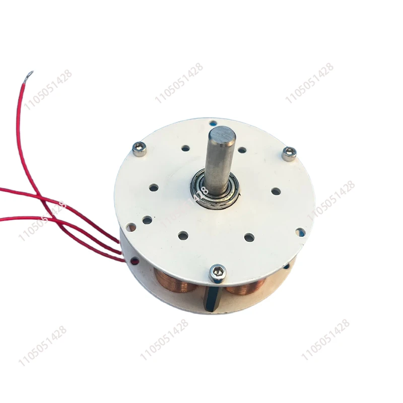 65 * 25Mm 20W disc type with iron core generator, strong magnetic, low speed, high power generation, multi-pole, three-phase AC