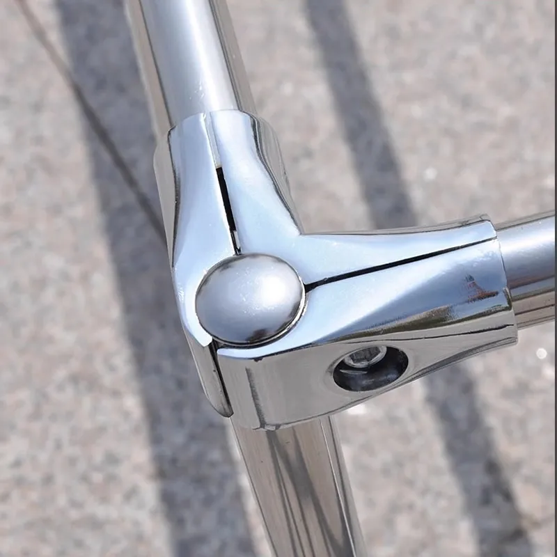 Aluminum alloy connector for Stainless steel tube pipe Movable fastening Shelves Clothes rack Display rack Connector fittings