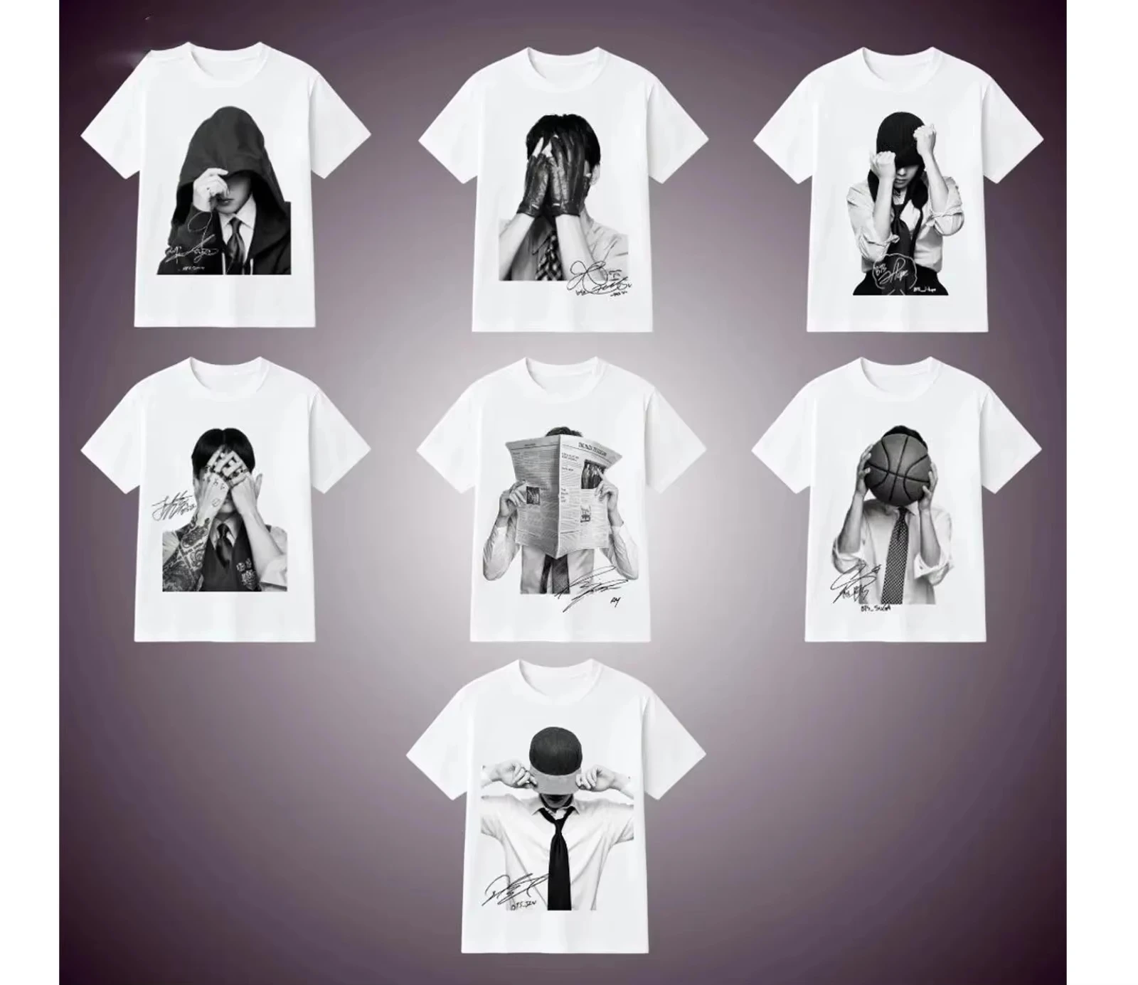 Arirang BTS Mitglieder Grafik 2026 Retro BTS Merch T-Shirt 2026 Sommer Herren Damen Kinder T-Shirt Baumwolle Streetwear Y2K T-Shirt – Detail 3