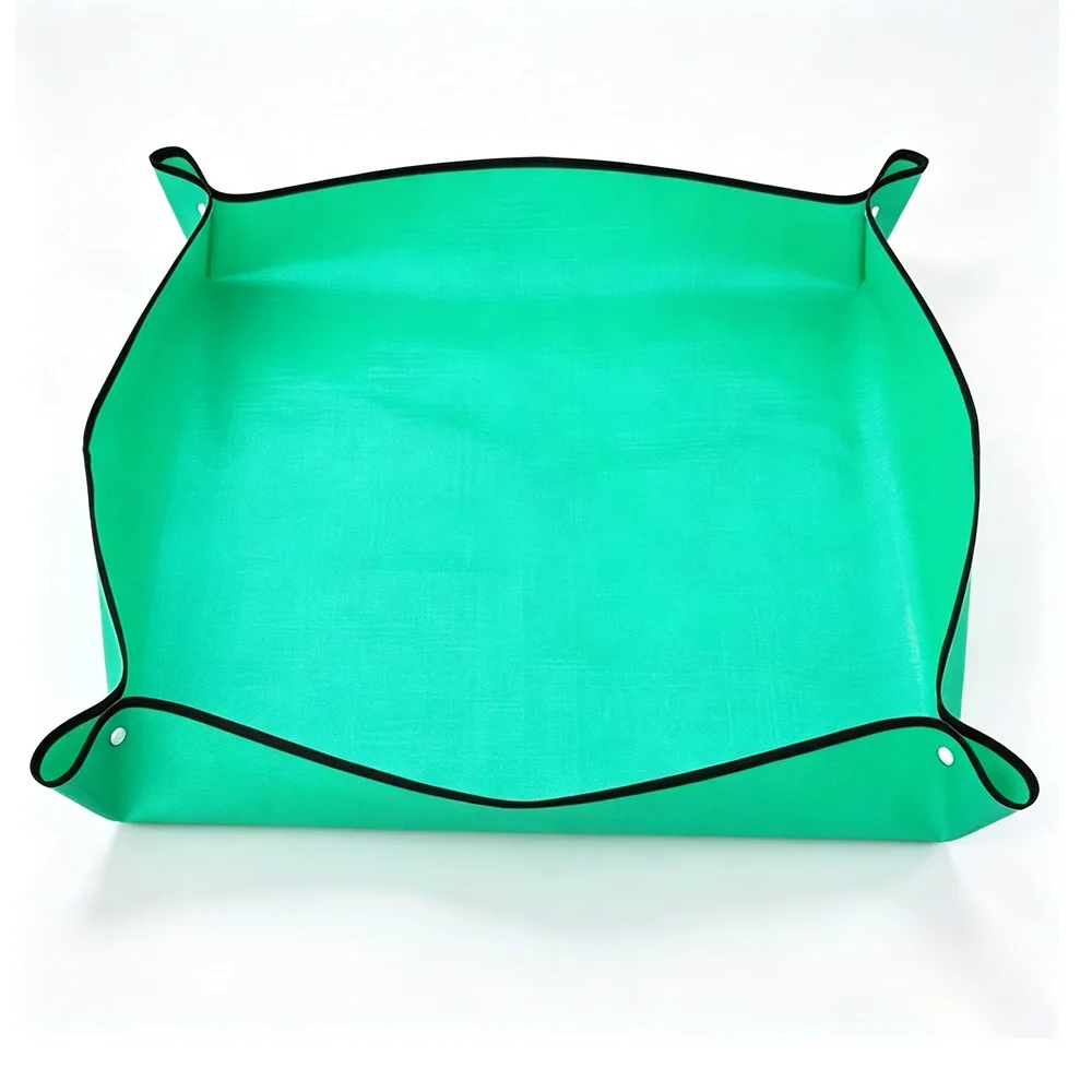 Waterproof Thick Gardening Repotting Mat Portable Soil Change Pad for Succulent Flower Pot Transplant Planting Work Mat