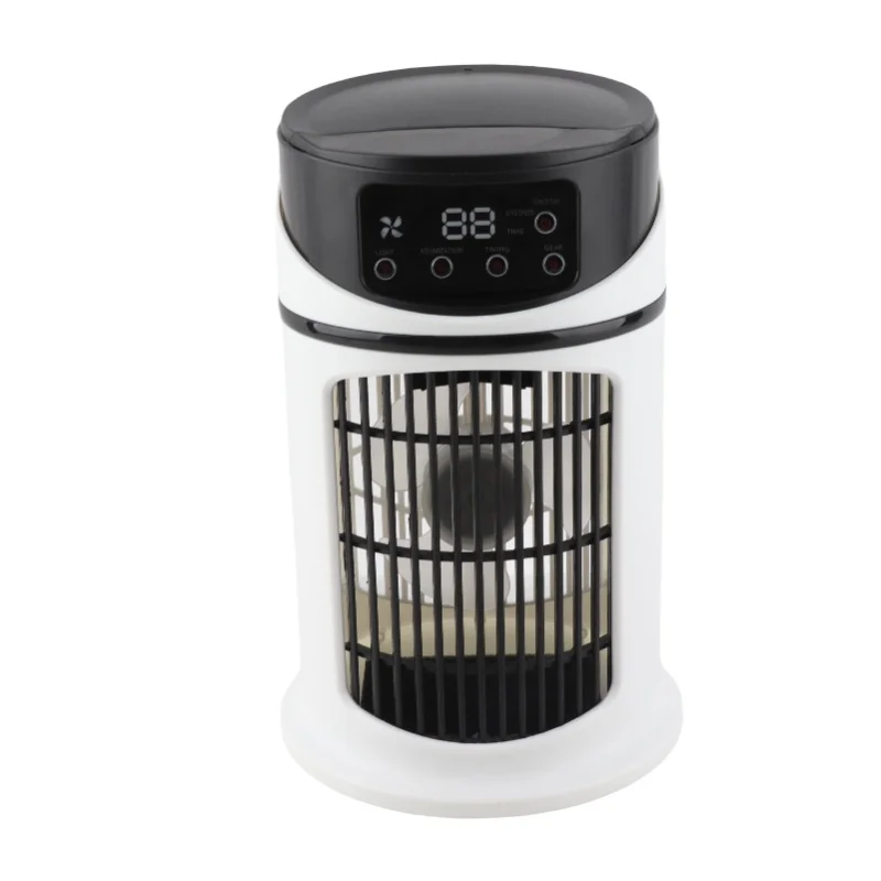 Portable Air Conditioner Fan Evaporative Mini Air Cooler With Timer Quiet USB Desktop Cooling Fan Humidification For Room