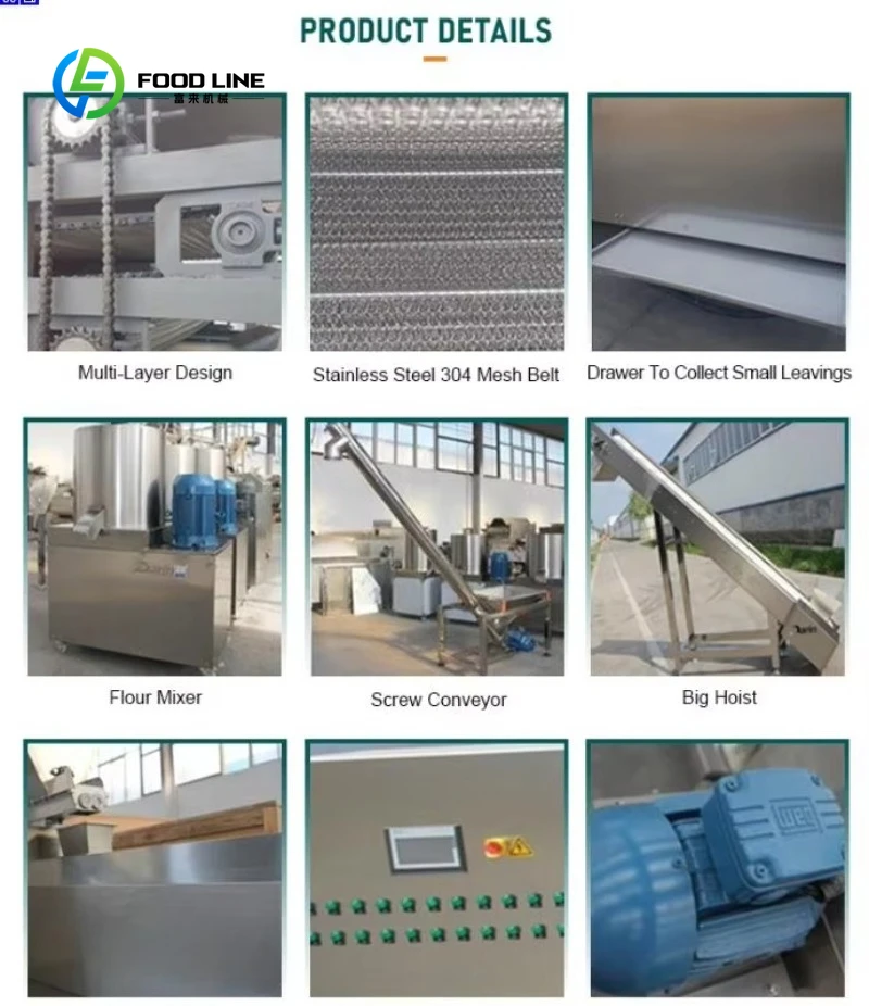 Customized Double Screws Corn Puff Extruder Machine Equipment Chips Making Machine Filling Nuggets Extruding Puffed Food Machine