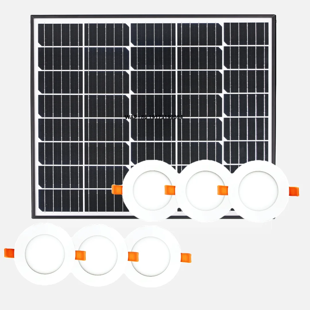 

SIPL Commercial Home Use Solar LED Tube Skylight System 6 Pcs LED Panel Day/Night Sensor IP44 Rated 5000K Daylight for Kitchen