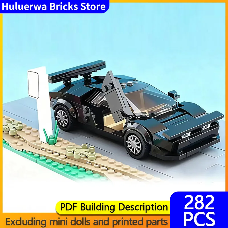 

Модель скоростного гоночного автомобиля MOC, строительные кирпичи, счет, верхний уровень, спортивный автомобиль, модульная технология, детские праздничные подарки, сборные игрушки