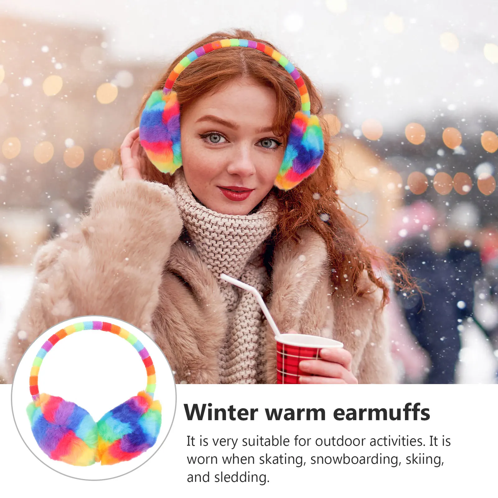 الأذن واقية دفئا يفشل الأذن واقية دفئا يغطي للطقس البارد غطاء للأذنين متماسكة قابل للتعديل فتاة مريحة جديد 2026