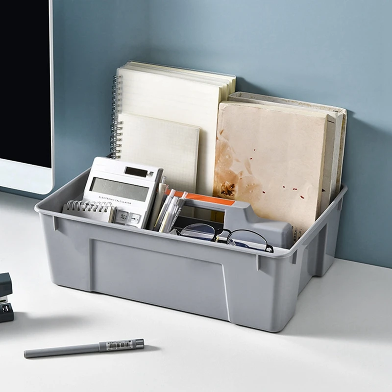 Separate Storage Box Portable Multifunctional Portable Cleaning Toolbox Plastic Finishing Tool For Dining Room Kitchen