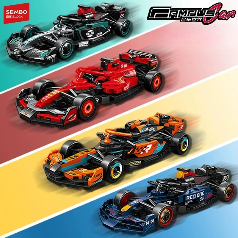 

SEMBO BK8 City Sports Car Racing Model Assembly Building Block Toy Technology Supercar Vehicle Bricks Toys Boys Birthday Gifts