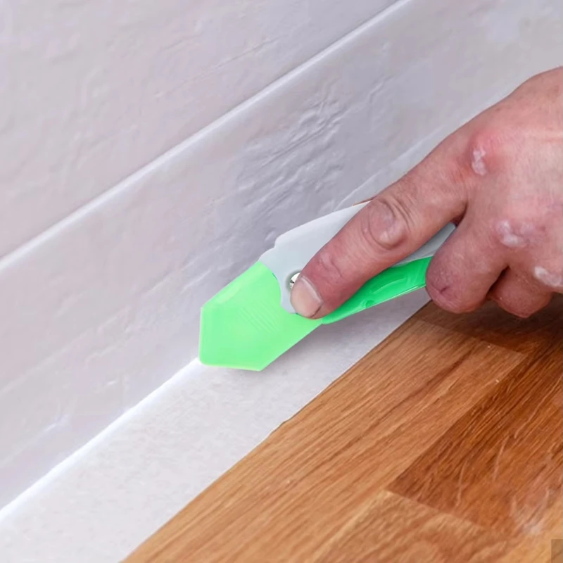 BAAG-6PCS 9In1 ملعقة السد أداة متعددة الأغراض سيليكون السد أداة سيليكون التماس المحمولة الجص مزيل لنافذة البلاط