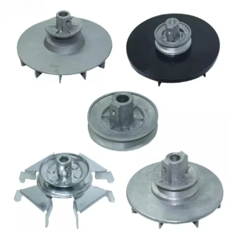 1PCS washing machine motor cooling wheel for single-cylinder and double-cylinder motors aluminum and plastic