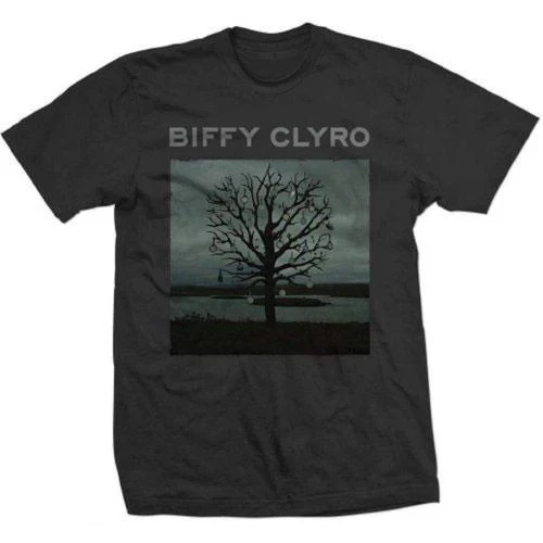 Biffy Clyro Only Revolutions Album Grafik-T-Shirt, 100 % Baumwolle, Alternative Rock Print T-Shirt, Unisex Post-Hardcore-Kurzarmshirt