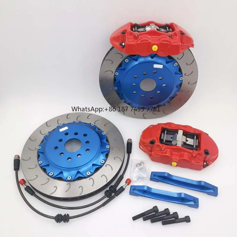 

4 Pot Big Piston Modified Brake Calipers Kit GT4 355*28MM Brake Disc Kit for Jeep .and Cherokee