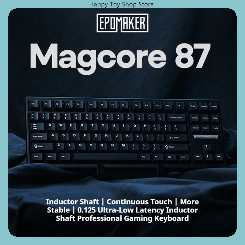 

EPOMAKER Magcore87 Full Aluminum Inductive Magnetic Switch Gaming Keyboard for VALORANT