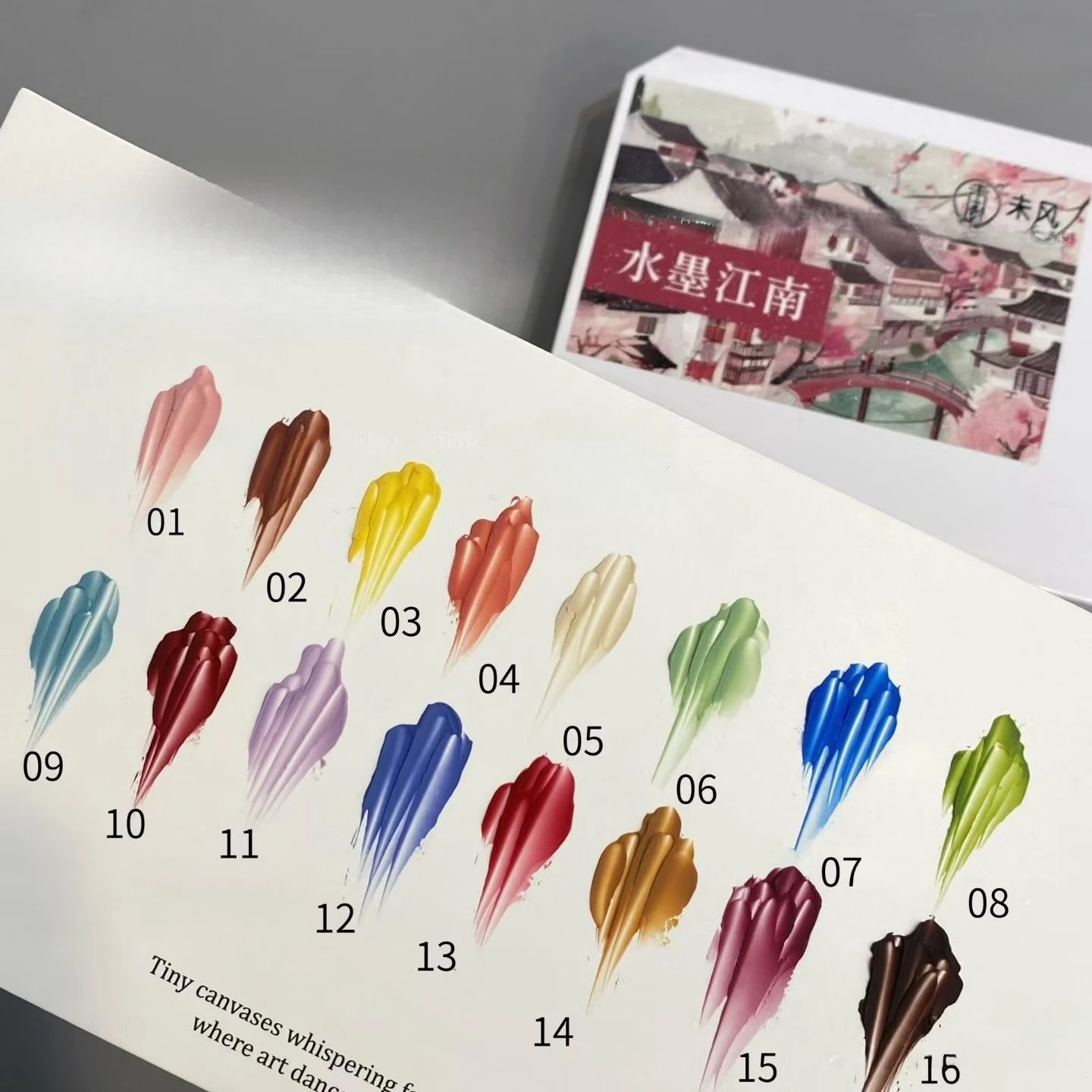 

16 Colors 4 In 1 Pat Painting Gel Gradient Blush Color Semi Permanent Soak Off UV&LED Gel Varnishes Nail Art Creation Salon DIY