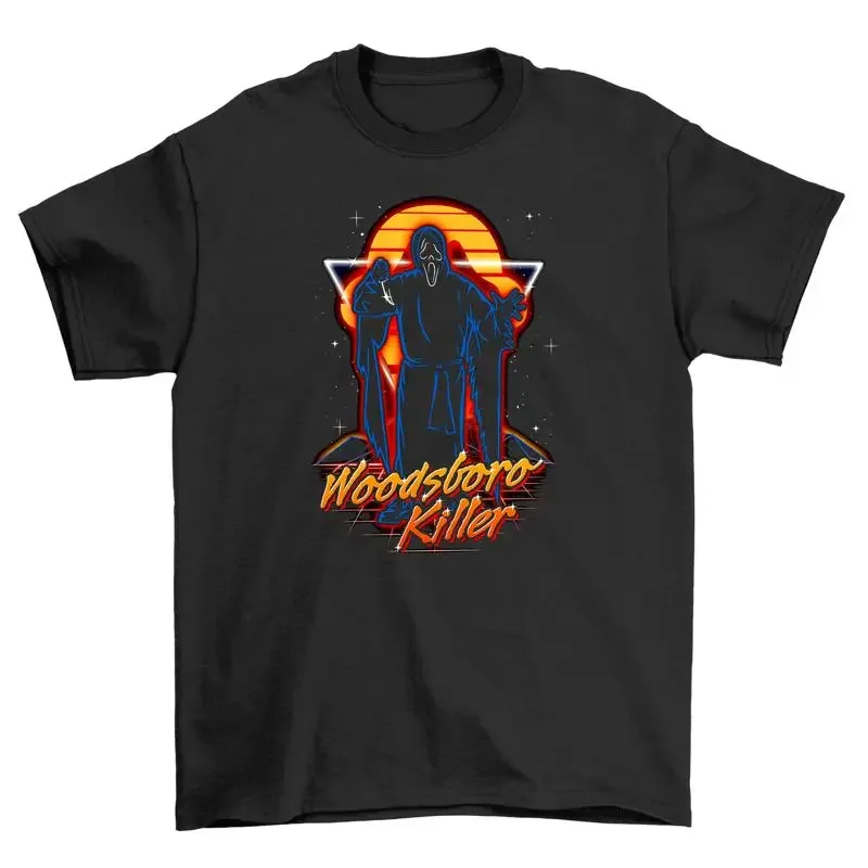 Woodsboro Killer T shirt Beware of Sharp Looks Funny with a Design