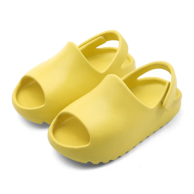 Non-slip Slippers Children Baby Bath Thick Soled Children\'s Sandals Outside To Wear Comfortable Home Bathroom Summer New