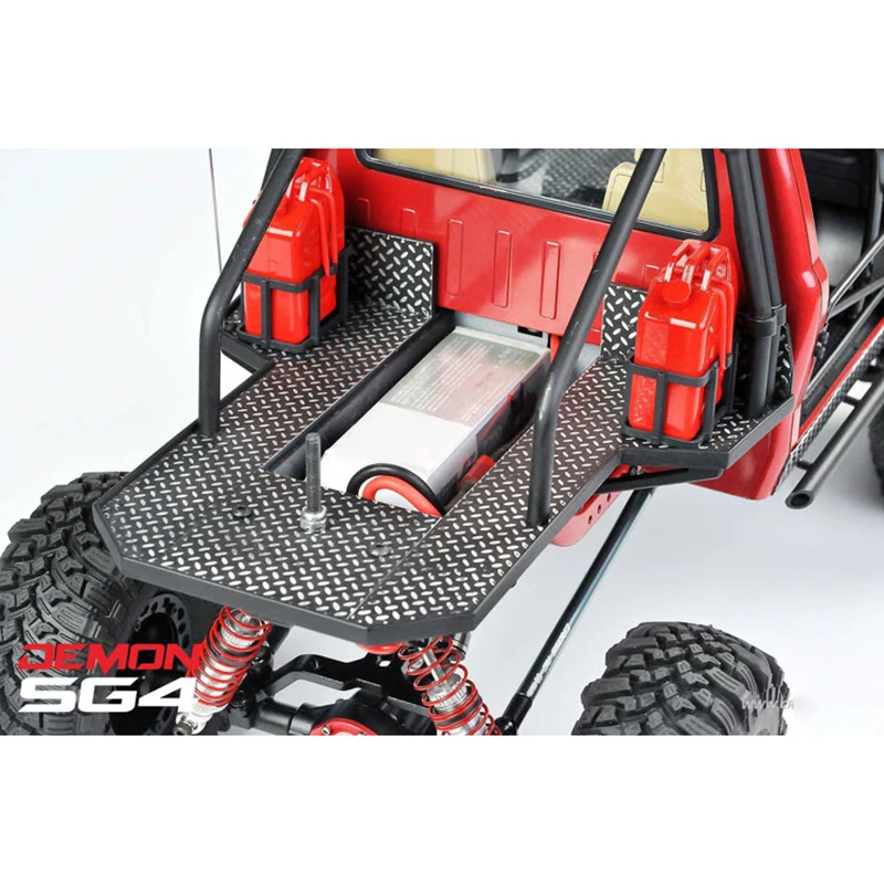 CROSRC Racing Ver 1/10 Demon SG4B zestaw pojazdu z drążkiem ciężarówka samochód sportowy 35T Motor zabawki zdalnie sterowane prezenty TH11110