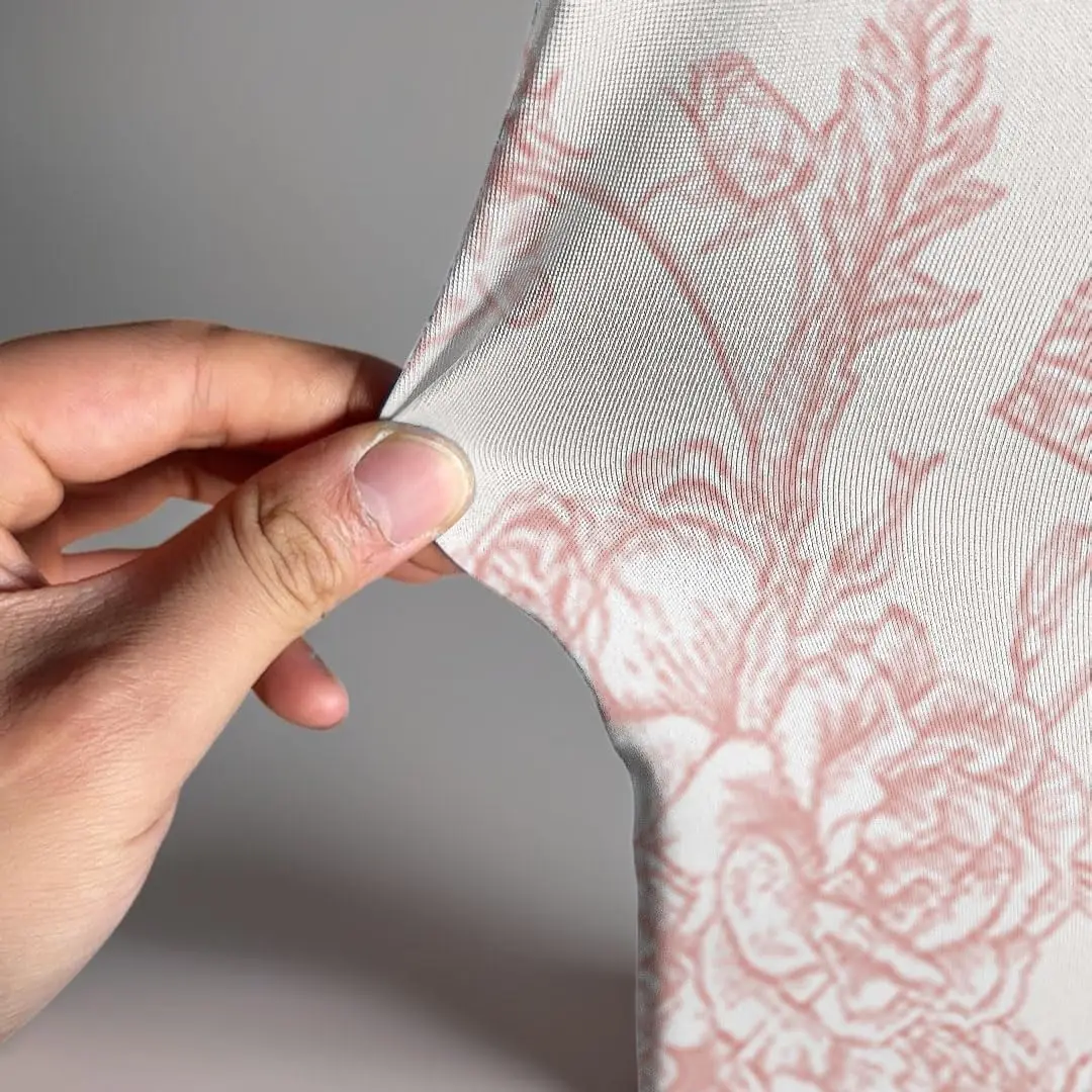 Cubierta de fondo para arco de Baby Shower, tela de LICRA para bebé en flor, flor azul, lazo rosa Floral, decoración de bautismo para fiesta de cumpleaños de niña