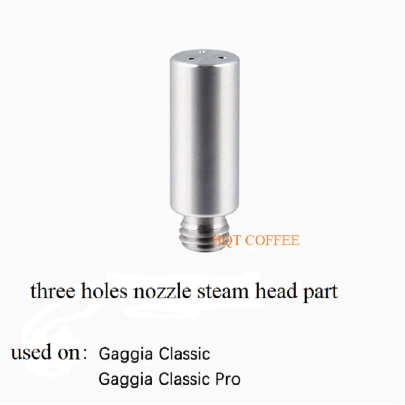 Spare Part three Holes  Nozzle Steam Head Parts Used on Gaggia Coffee Machine Accesorios