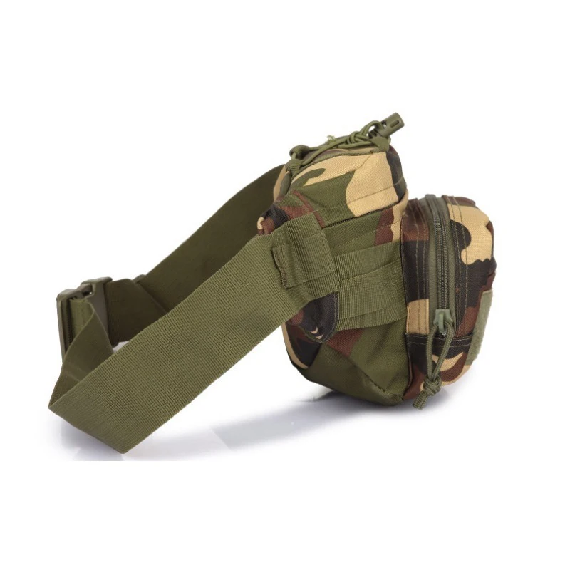 Multifuncional impermeável tático camuflagem cintura saco, saco do telefone móvel ao ar livre