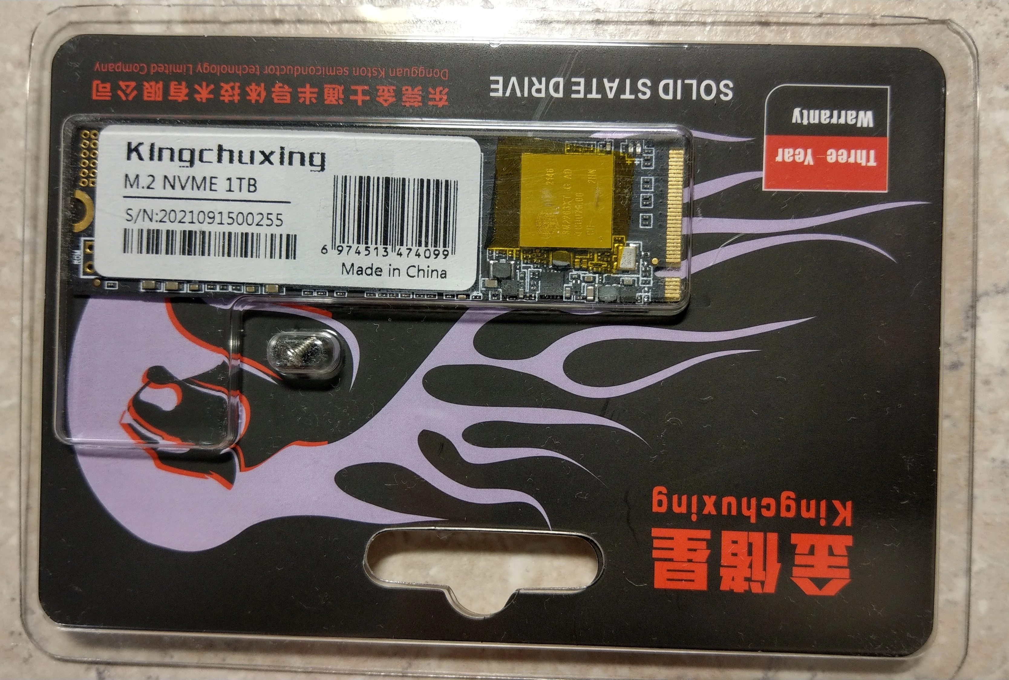 Promo Kingchuxing ssd Nvme M2 256GB M2 Nvme Ssd 512GB disco interno a stato solido PCIe 3.0 SSD Drive per Laptop SSD41506