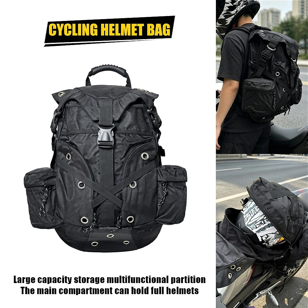 motorcycle Bag Large Capacity Outdoor Sports Backpack Camping Hiking Trekking Travel Cycling Bag