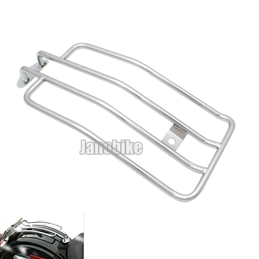 For Harley Sportster Iron XL883 XL1200 X48 Sissy Bar Luggage Rack Carrier Support Shelf Frame