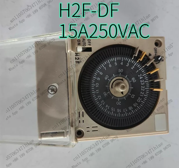 H2F-DF 15A250VAC Motor Type Time Switch, Commonly Used for Timing On-Off Control of Circuits