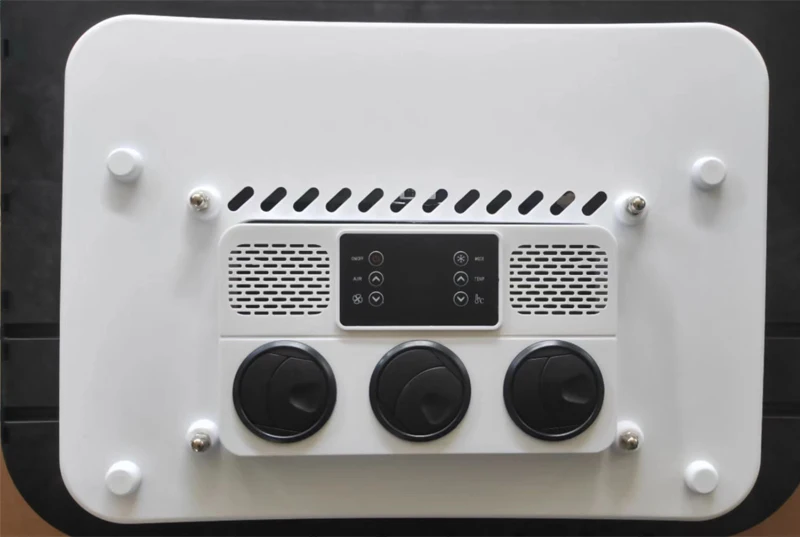 ملحقات قافلة مكيف الهواء العالمي لوقوف السيارات 12 فولت 24 فولت تكييف الهواء لمقطورة RV #2