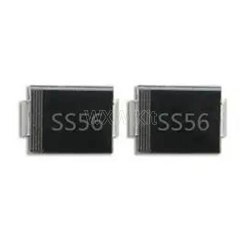 20PCS SS56 SR560 60V 5A SMA SMD Schottky Diode DO-214AC