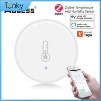 Tuya 3.0 Temperature And Humidity Sensor Remote Monitor By Smart Life Work With Alexa Home Gateway