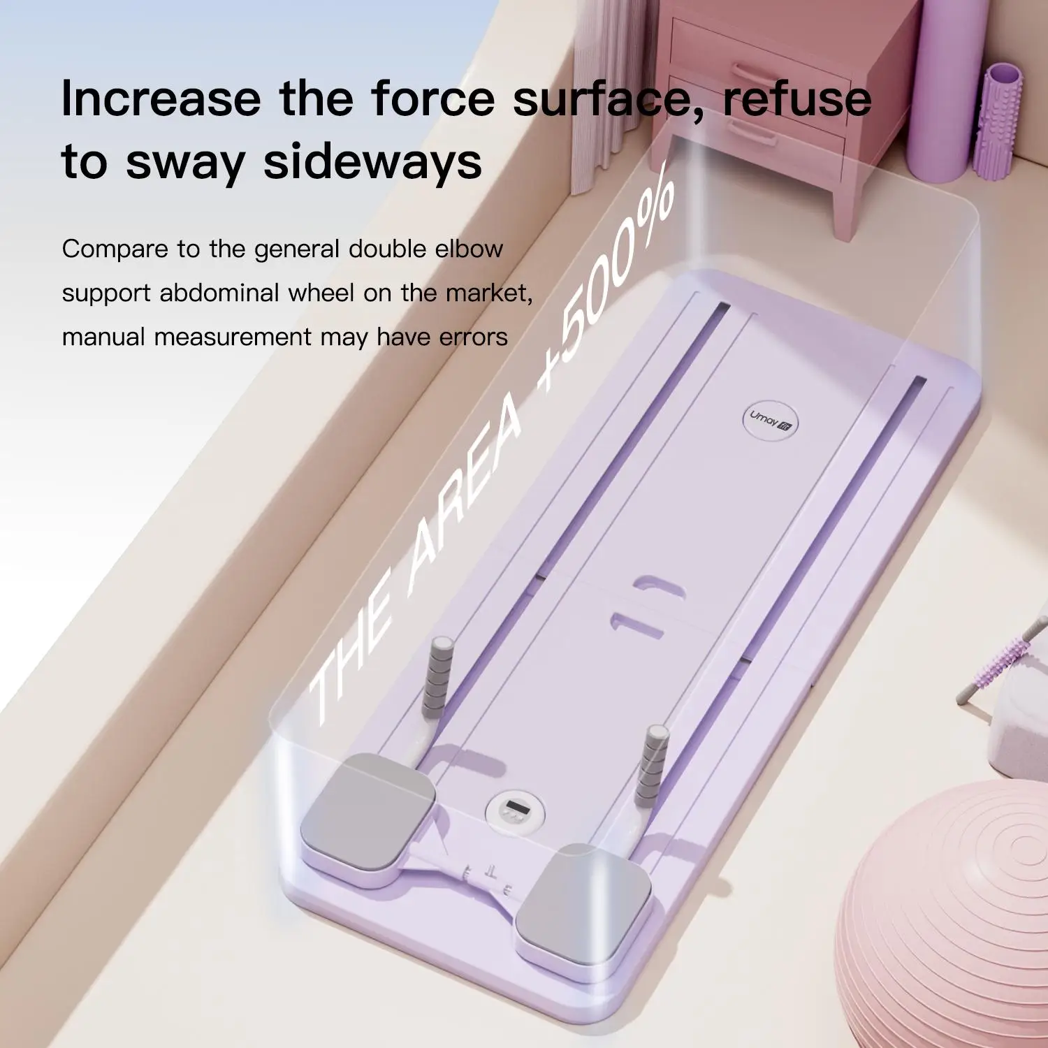 Tavola per esercizi addominali multifunzionale, reformatore per pilates a casa per l'allenamento della forza addominale e centrale