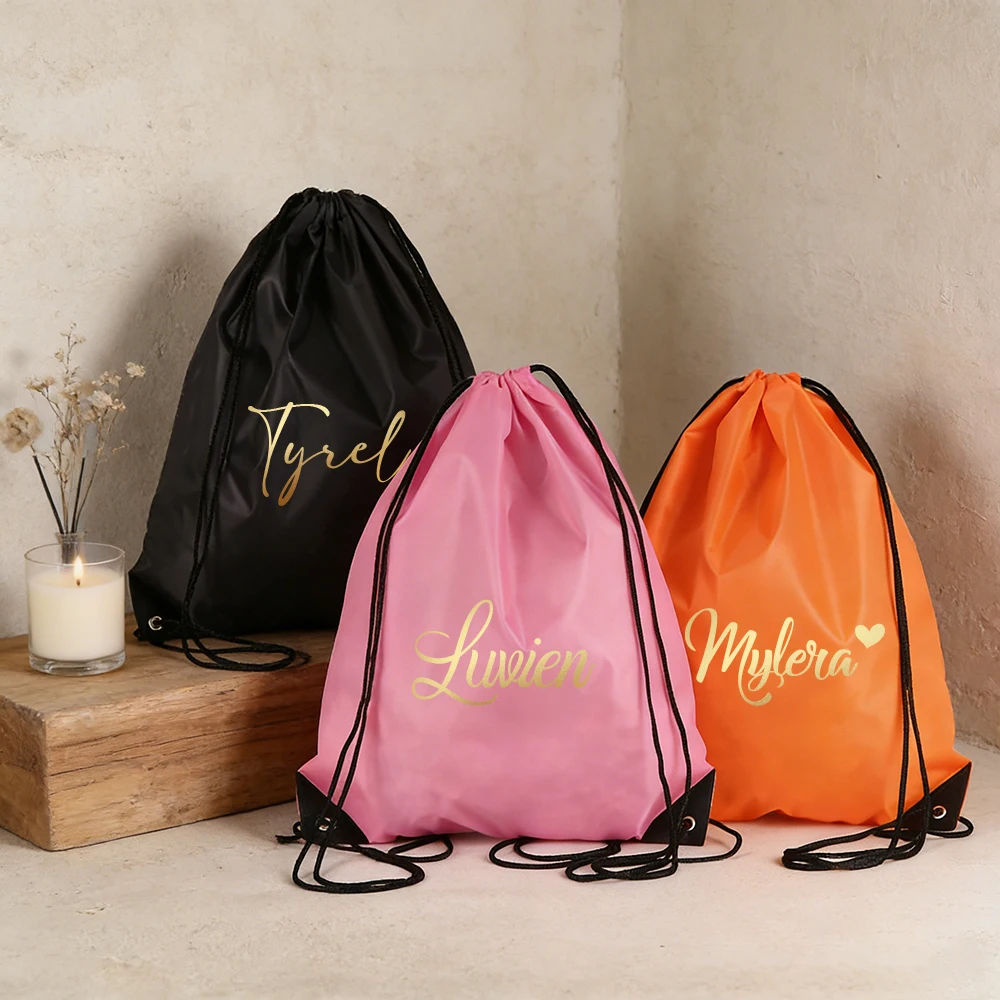 Personalized Multi-Functional Drawstring Bag,Name-Detail Soccer Bag,Suitable For Outdoor Team Sports,Storage Bag,Gift For Partie