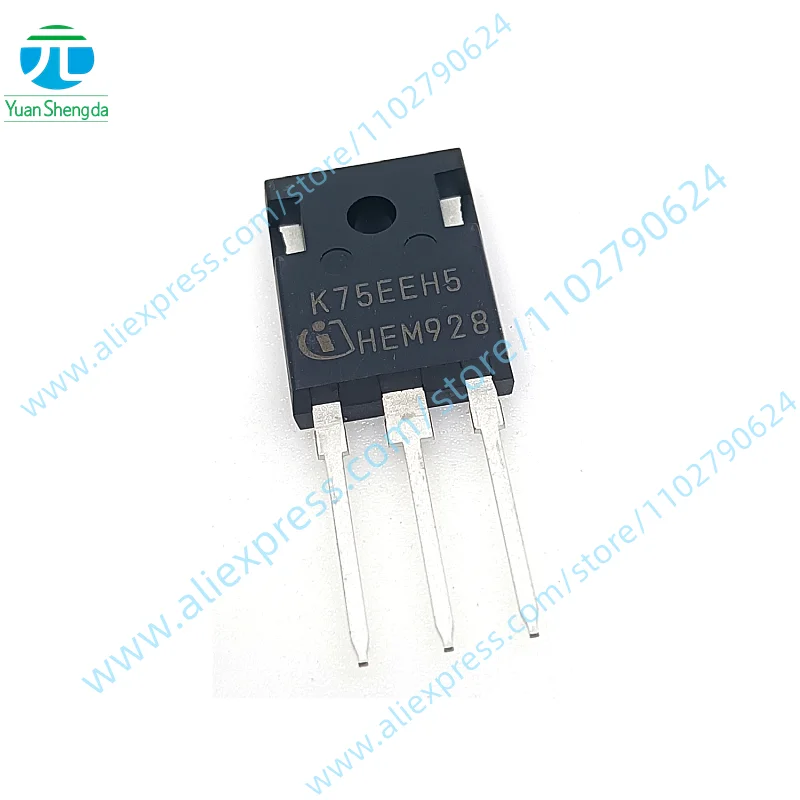 

5PCS New Original IKW75N65EH5 N-Channel MOS 650V 75A TO-247 K75EEH5