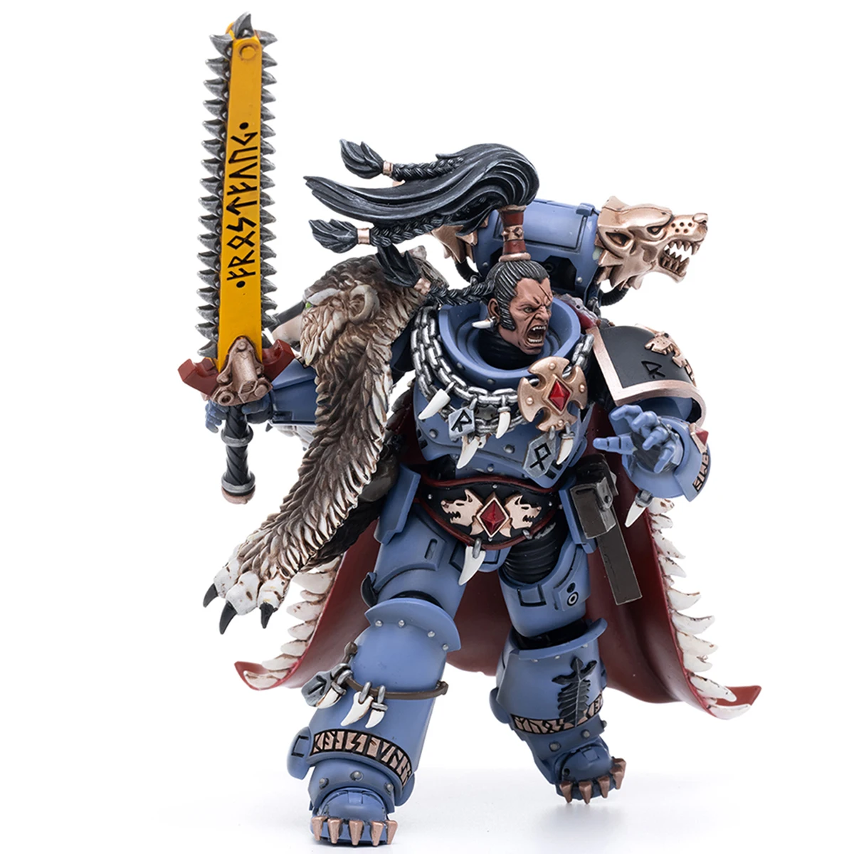 HiPlay JOYTOY Warhammer 40.000 1/18 Space Wolves Ragnar Blackmane-actiefiguren
