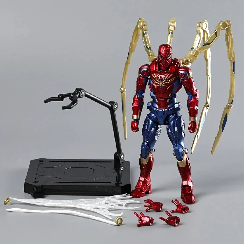 New Sentinel Deadpool Wolverine Iron Spiderman Action Figure Super Hero Infinity War Statue Model Toy Collection Decora Kid Gift