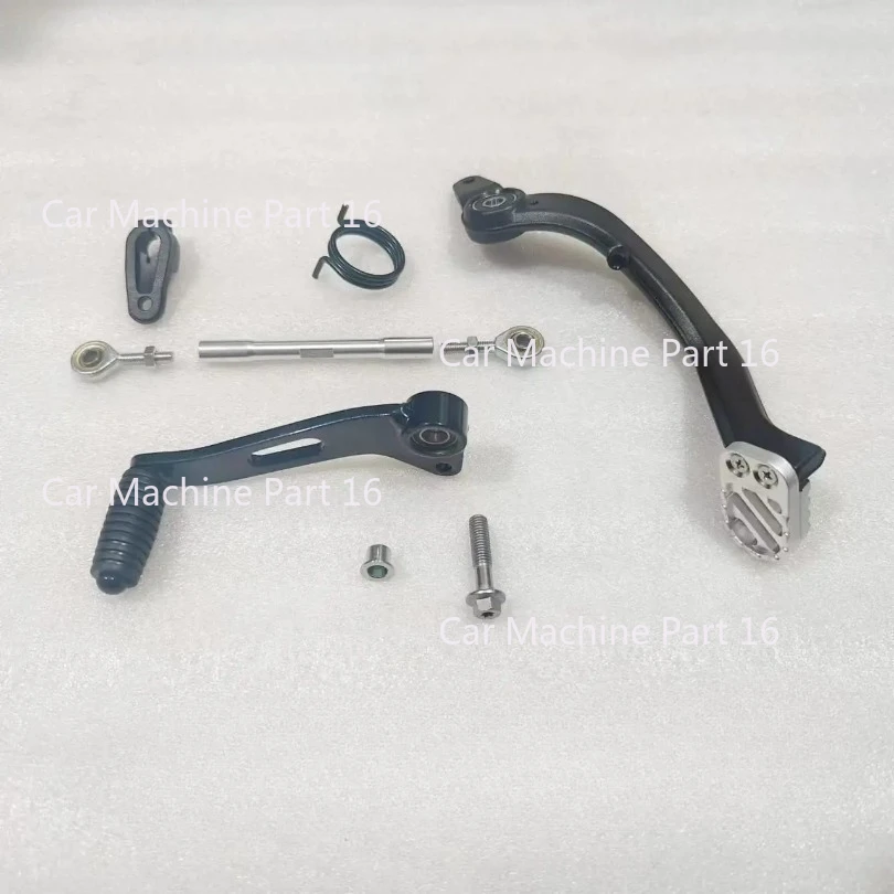 For Qjmotor SRT600SX QJ600-7F Motorcycle Brake Lever Foot Rear Brake Pedal shift Gear Foot Stand