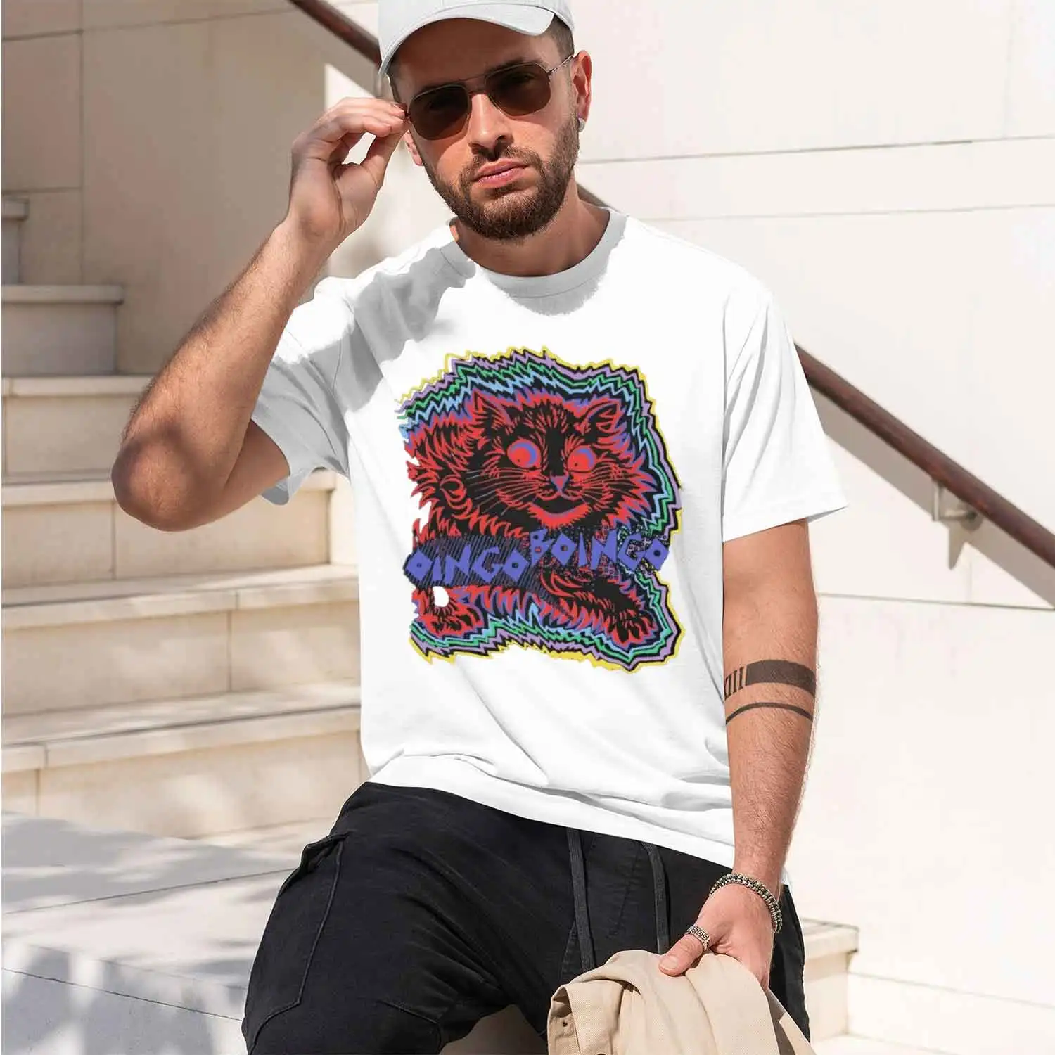Oingo Boingo T-Shirt for a summer T-shirt men 2026 New Model Short-sleeve crewneck T-Shirt Classic Casual Multiple Colors and Si