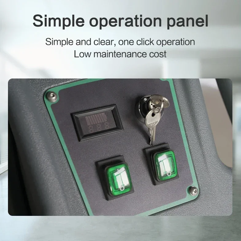 Battery Powered Walk Behind Commercial Floor Scrubber Dyer Washer Scrubbing Machine