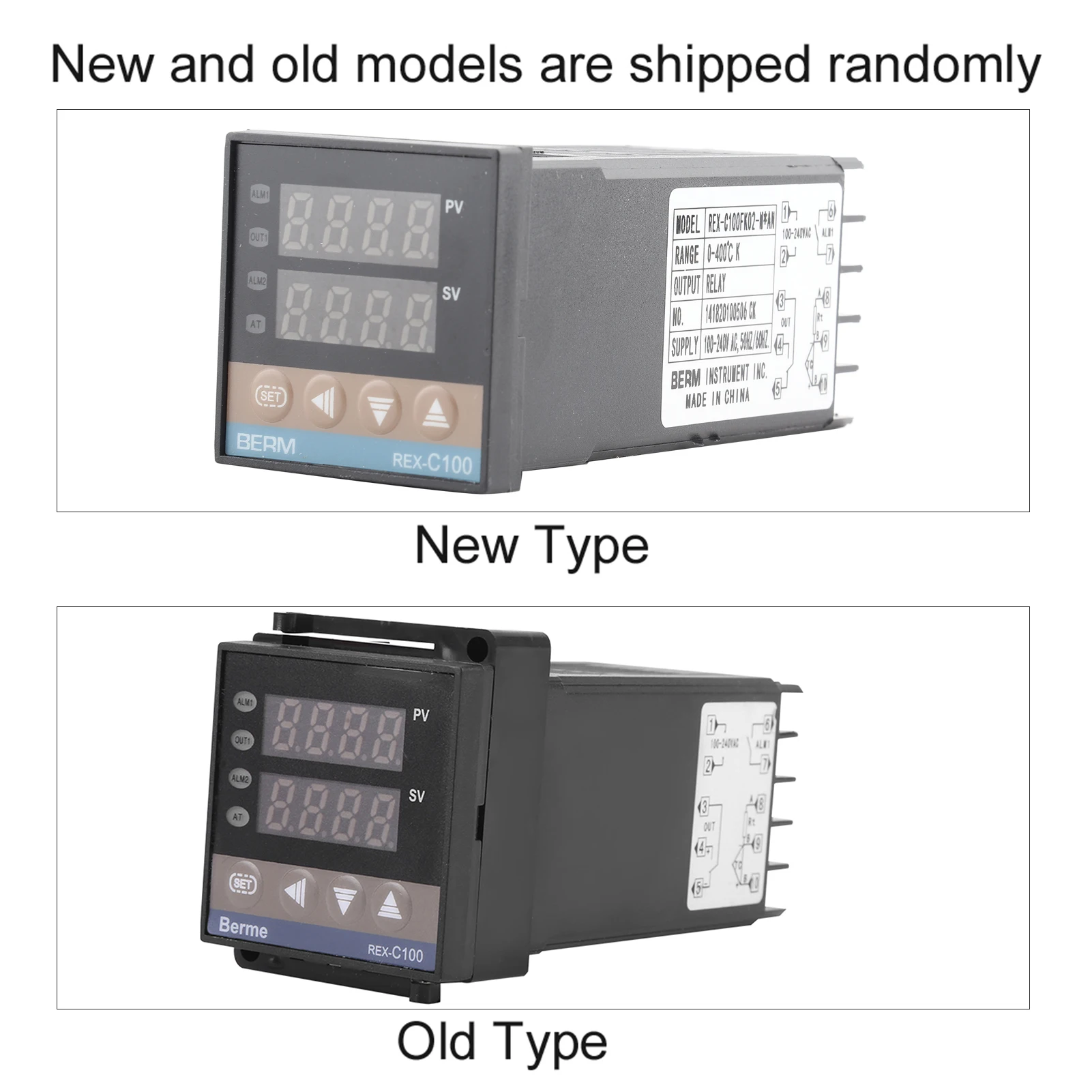 Digital PID Temperature Controller Thermostat REXC100 Thermocouple Digital PID Thermostat Thermostat PID Temperature Controller