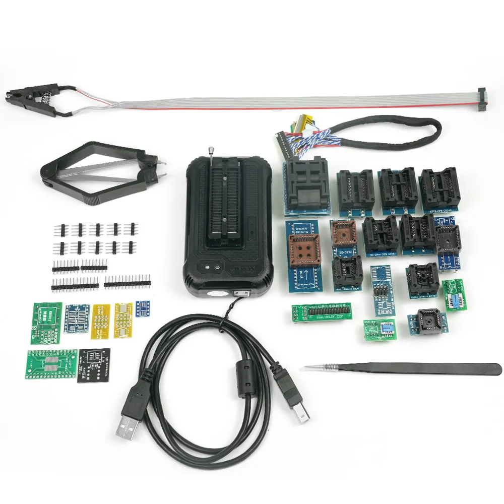 

Программатор XGecu T48 [TL866-3G] с поддержкой 31000 микросхем для EPROM/MCU/SPI/Nor/NAND Flash/EMMC/ IC TESTER/TL866CS TL866II Замена