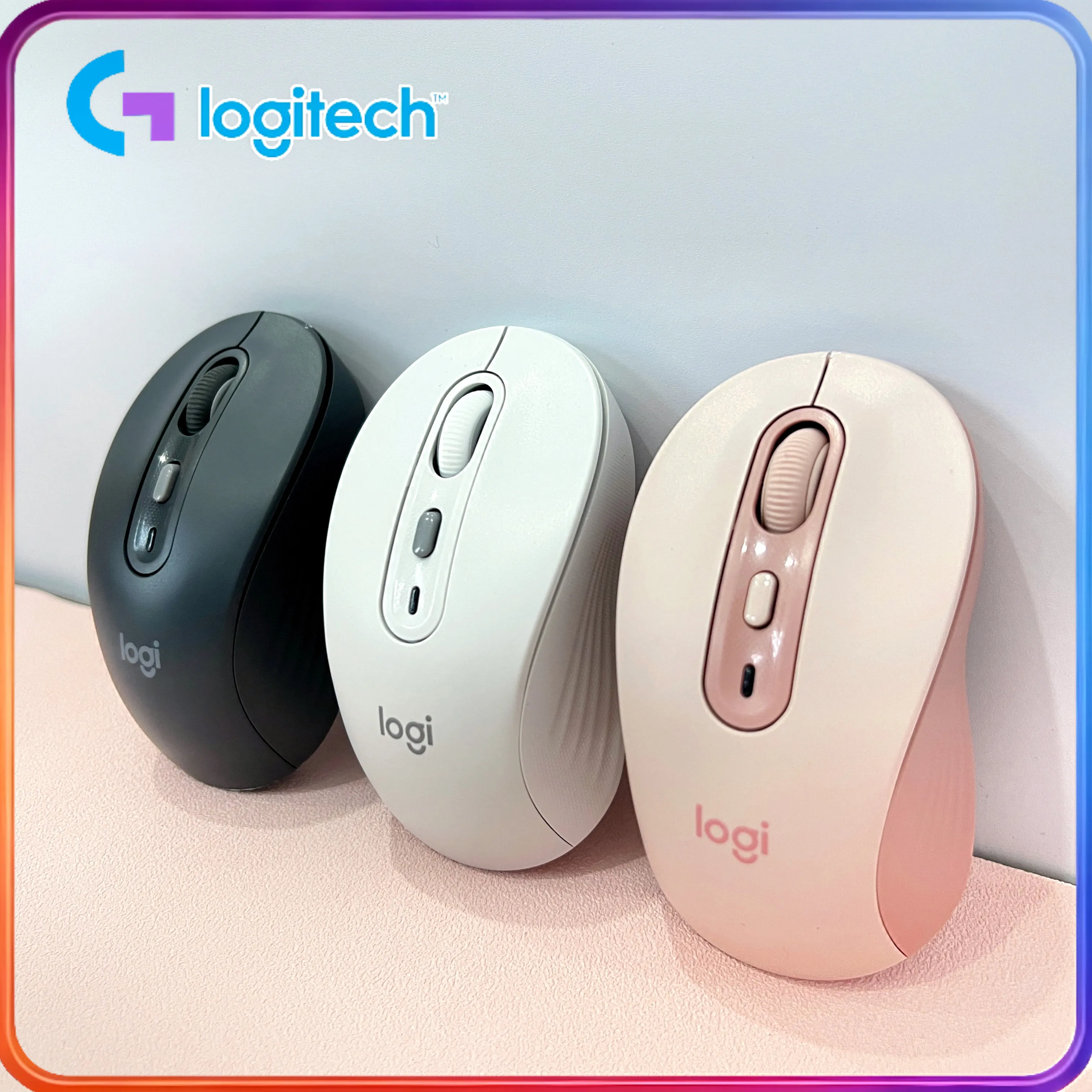 [Great Deal Flash Sale] Logitech M750 Wireless Mouse - Silent Operation, Ergonomic Design, Portable and Practical