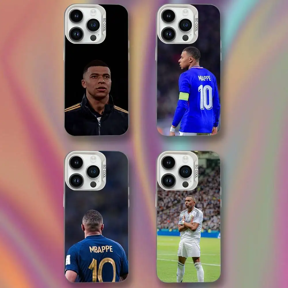 Чехол для телефона K-Kylians Football M-Mbappe для iPhone 16,15,14,13,12,11, Mini,Pro,SE,MAX, белый матовый противоударный чехол Чехол для телефона K-Kylians Football M-Mbappe для iPhone 16,15,14,13,12,11, Mini,Pro,SE,MAX, белый матовый противоударный чехол