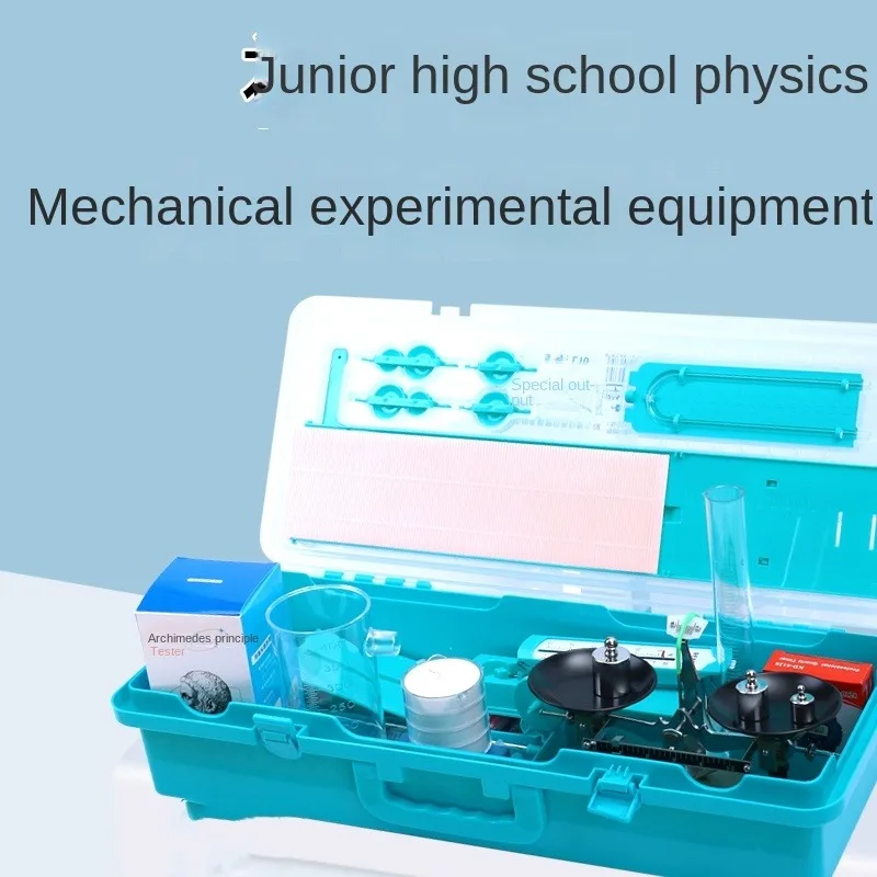 Physics Experimental Equipment, Mechanics Experimental Box, Lever Pulley Balance,force Meter, Hook Weight, Archimedes Experiment