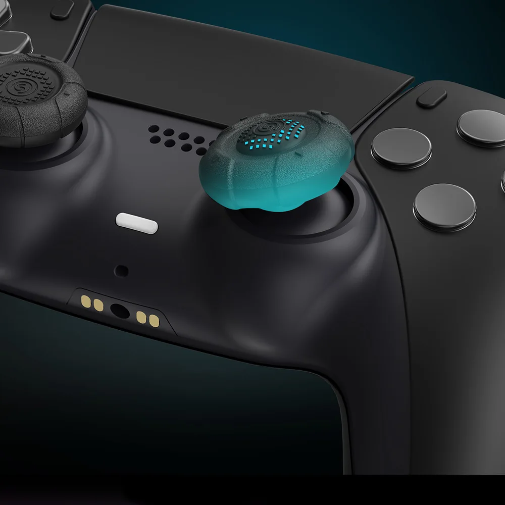 Player ONE Elite Silicone Thumb Stick Grip Cap Joystick Cover For Sony PS5 PS4 Xbox One/360 Slim Series X/S Switch Pro Protector